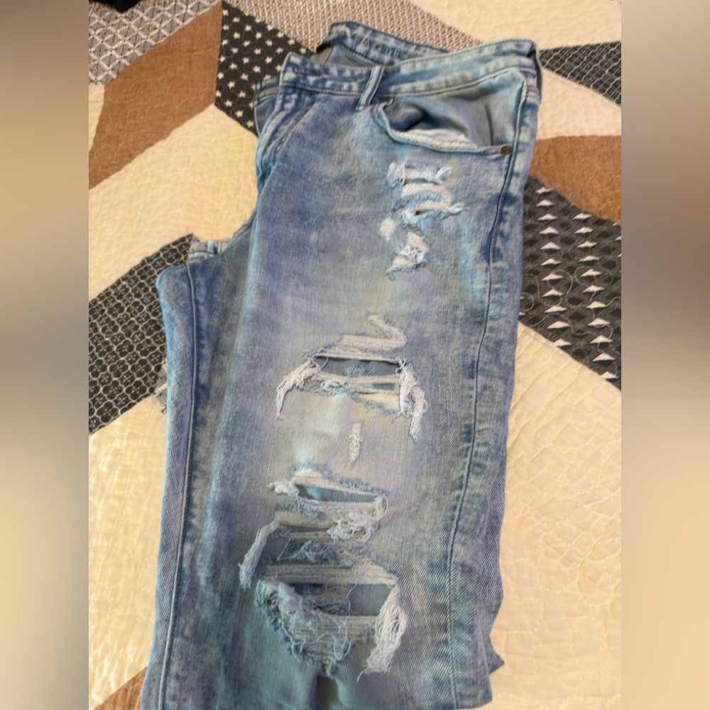 American Eagle Outfitters Light Blue Denim